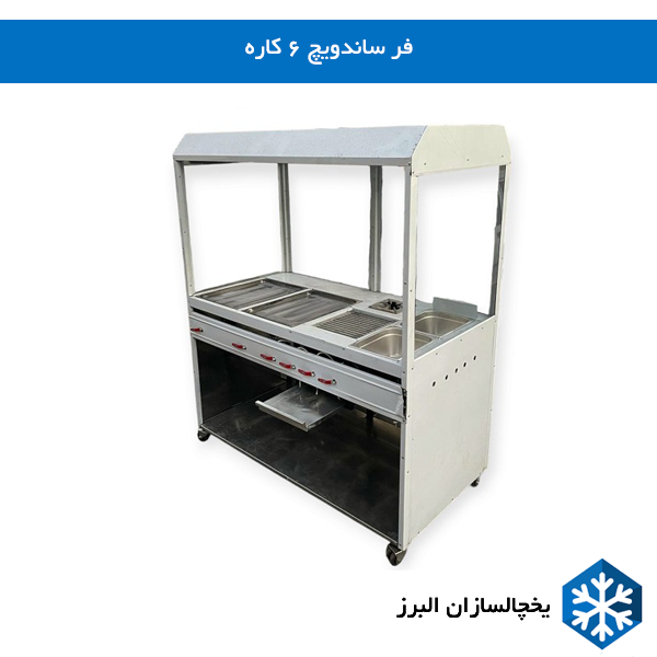 خرید فر ساندویچ 6 کاره یخچالسازان البرز
